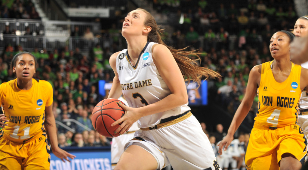 #2 Irish Open Tournament With Win Over N.C. A&T, 95-61