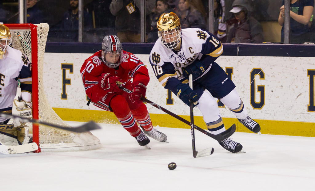 No. 1 Notre Dame Hockey vs. No. 6 Ohio State (Feb. 9, 2018)