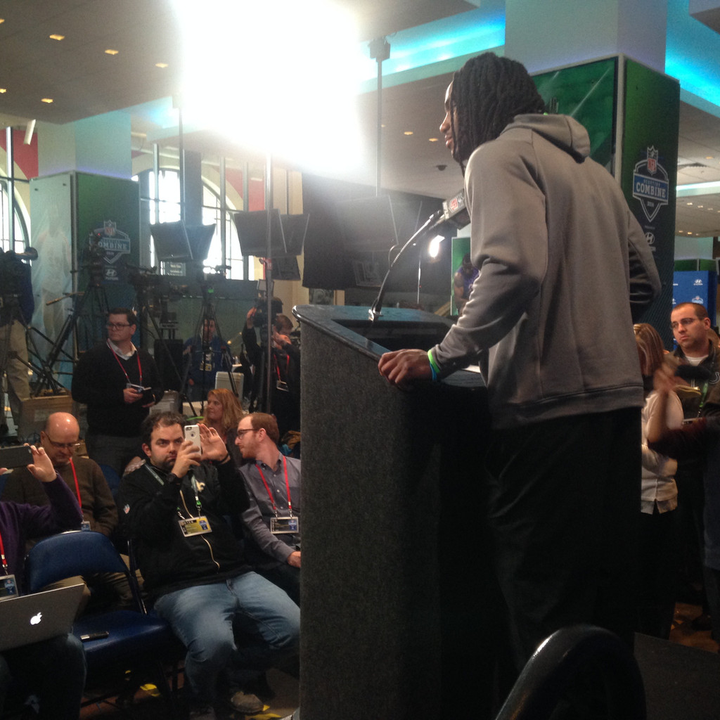 Notre Dame at NFL Combine