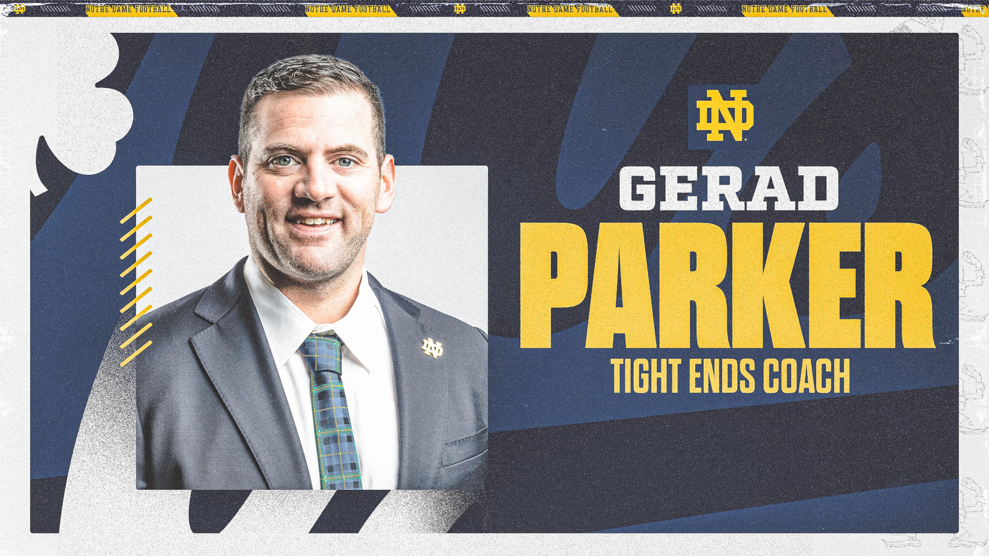 Irish Add Gerad Parker as Tight Ends Coach Irish Add Gerad Parker as Tight Ends Coach
