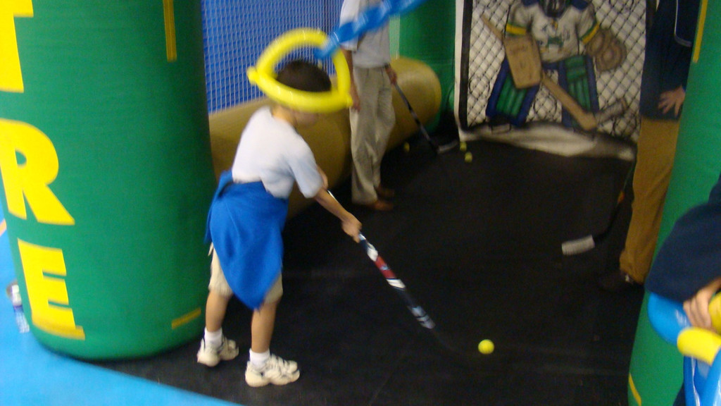 Hockey Drop the Puck Event