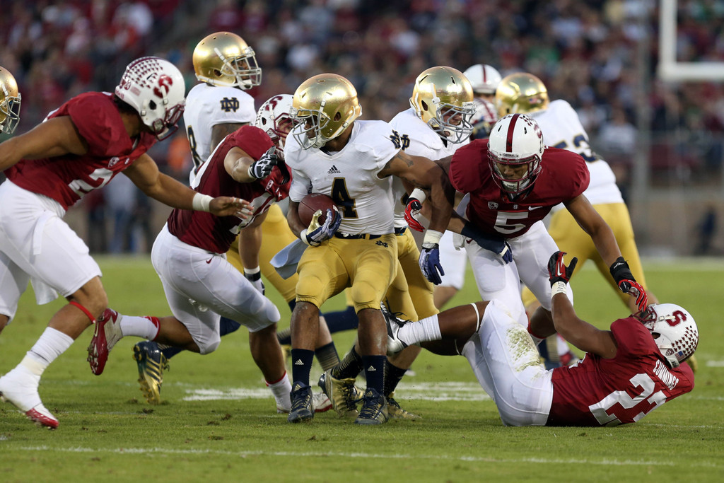 Notre Dame vs. Stanford (USATSI)