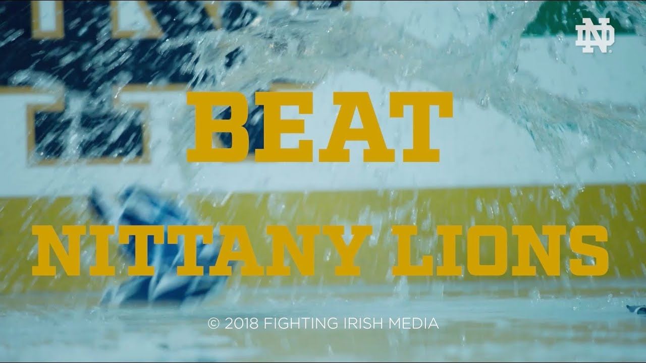 @NDHockey | Go Irish, Beat Nittany Lions (2018)