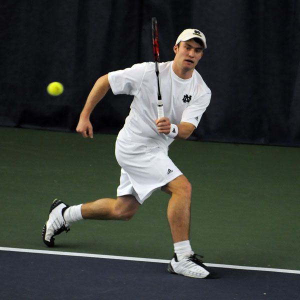 Tyler Davis and the Irish return to action tomorrow at the 2009 Blue Gray National Tennis Classic with a 9:30 a.m. tilt versus Wisconsin.