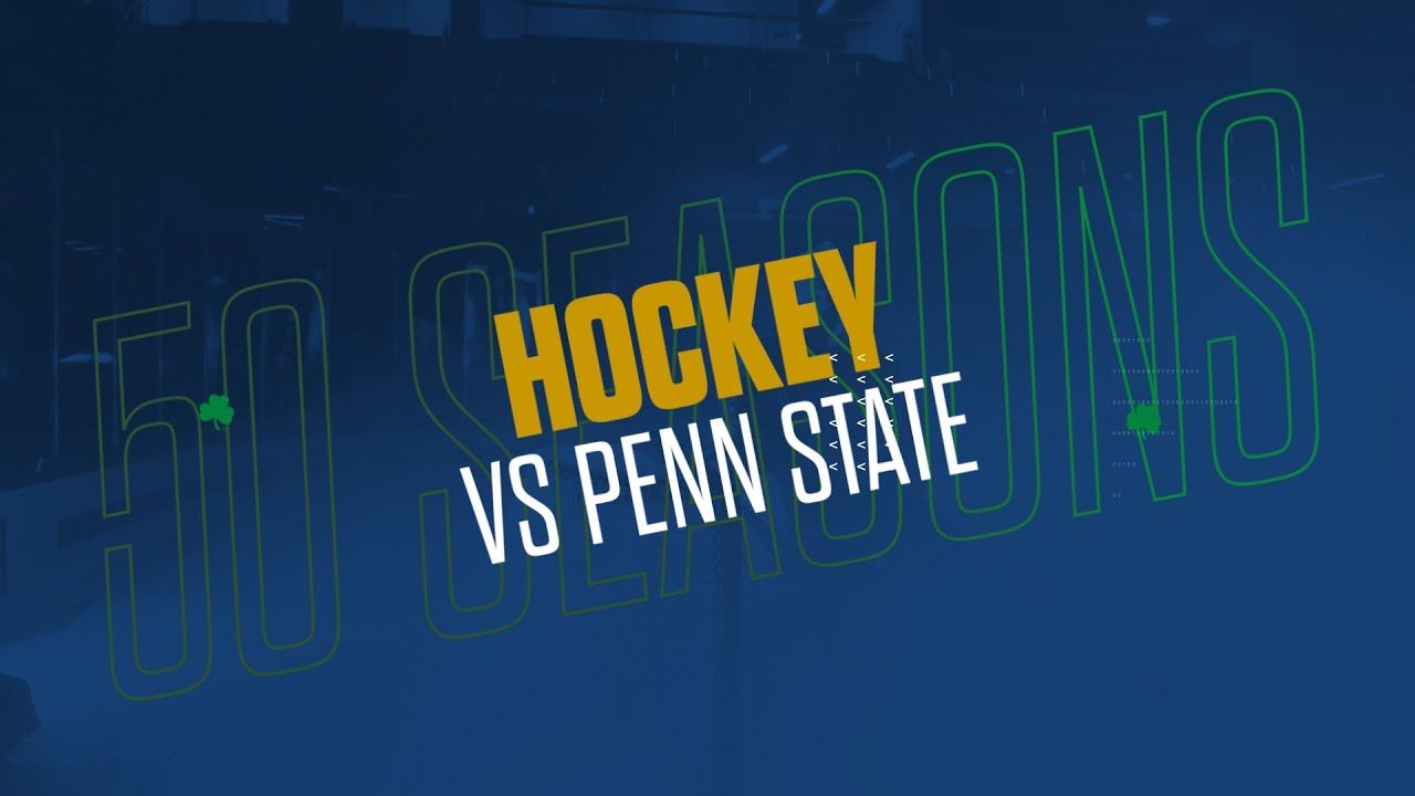 @NDHockey | Highlights vs. Penn State, B1G Championship (2019)