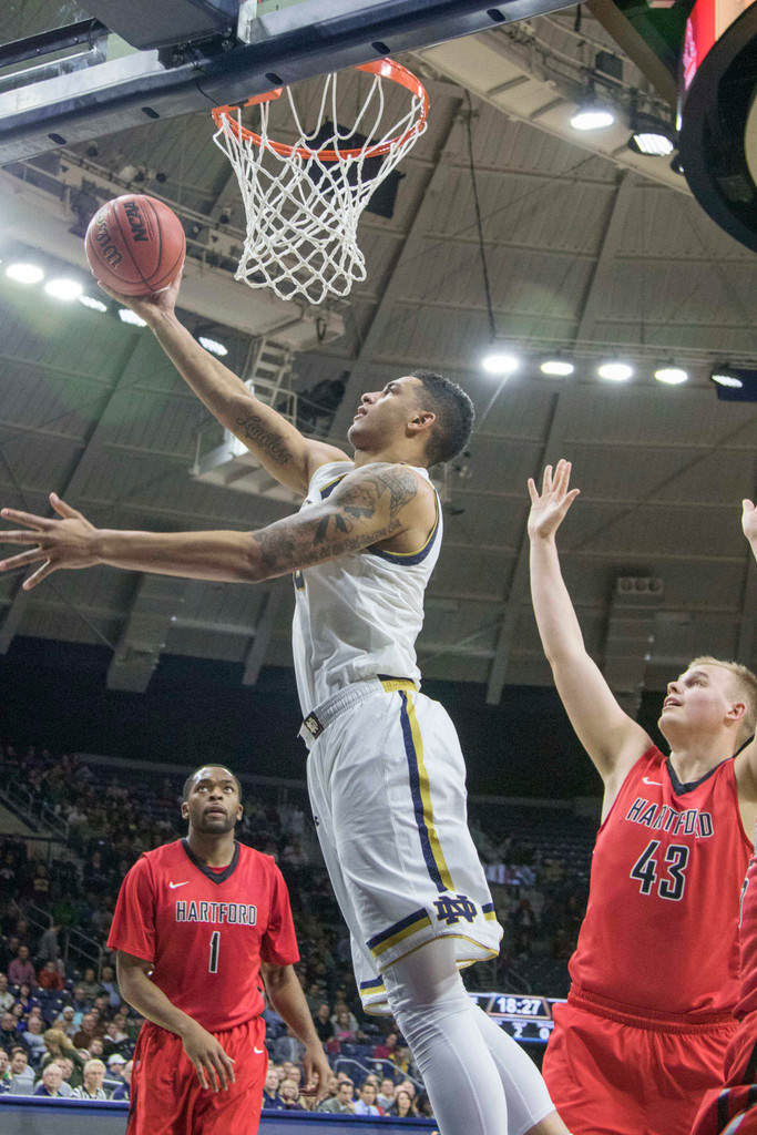 No. 14 Notre Dame vs. Hartford