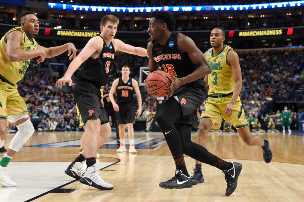 Notre Dame 60, Princeton 58