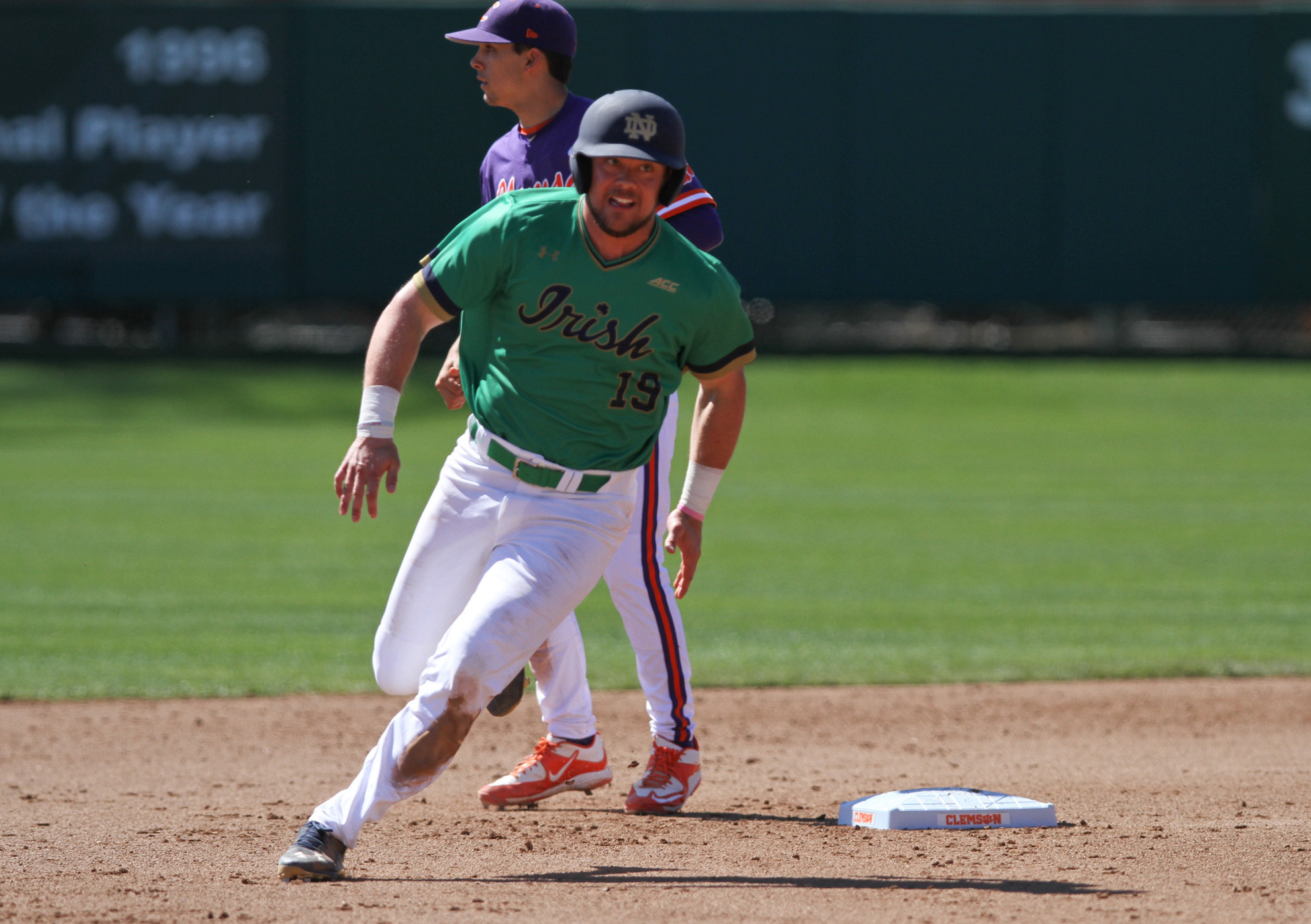 No. 25 Irish Welcome In NC State For Three-Game ACC Series Senior LF/DH Ryan Bull