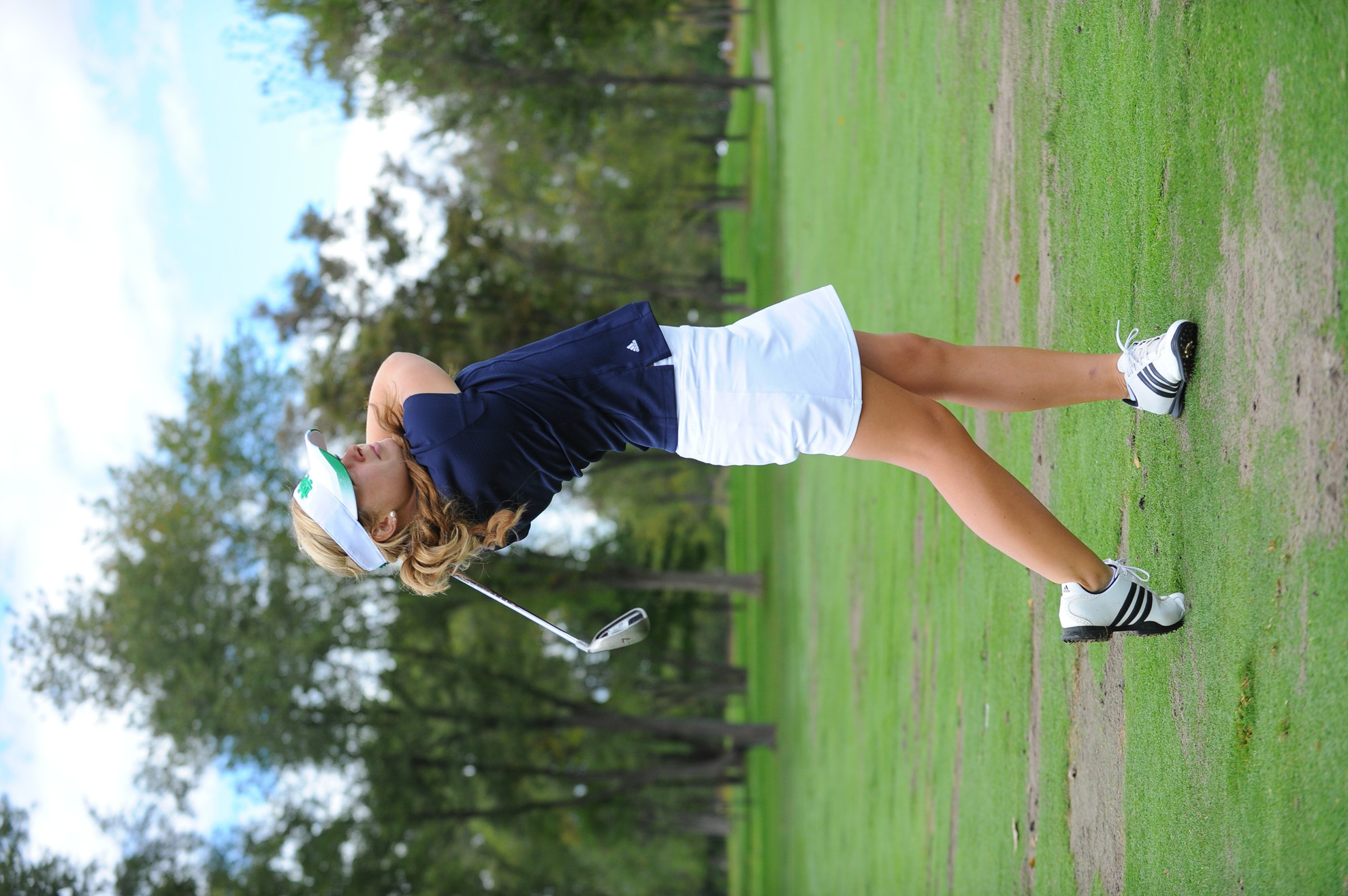 Irish Travel To Oklahoma For Susie Maxwell Berning Classic Freshman Lindsey Weaver shot a one-under par last tournament.