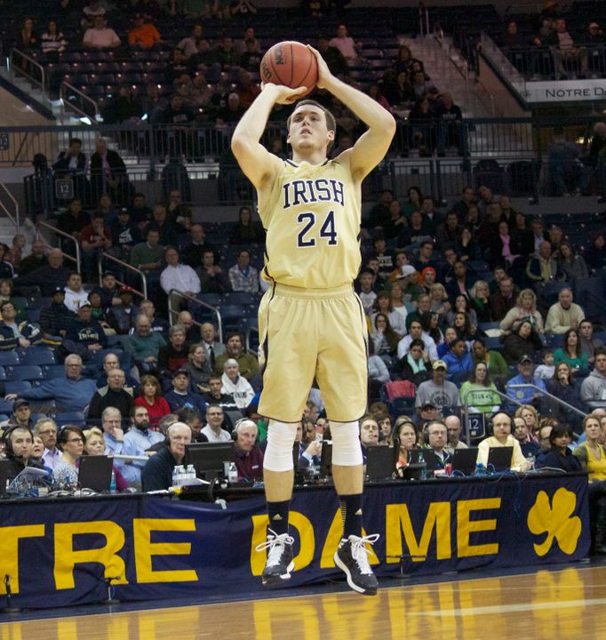Pat Connaughton is 12-of-18 from three-point range in this season's BIG EAST Championship.