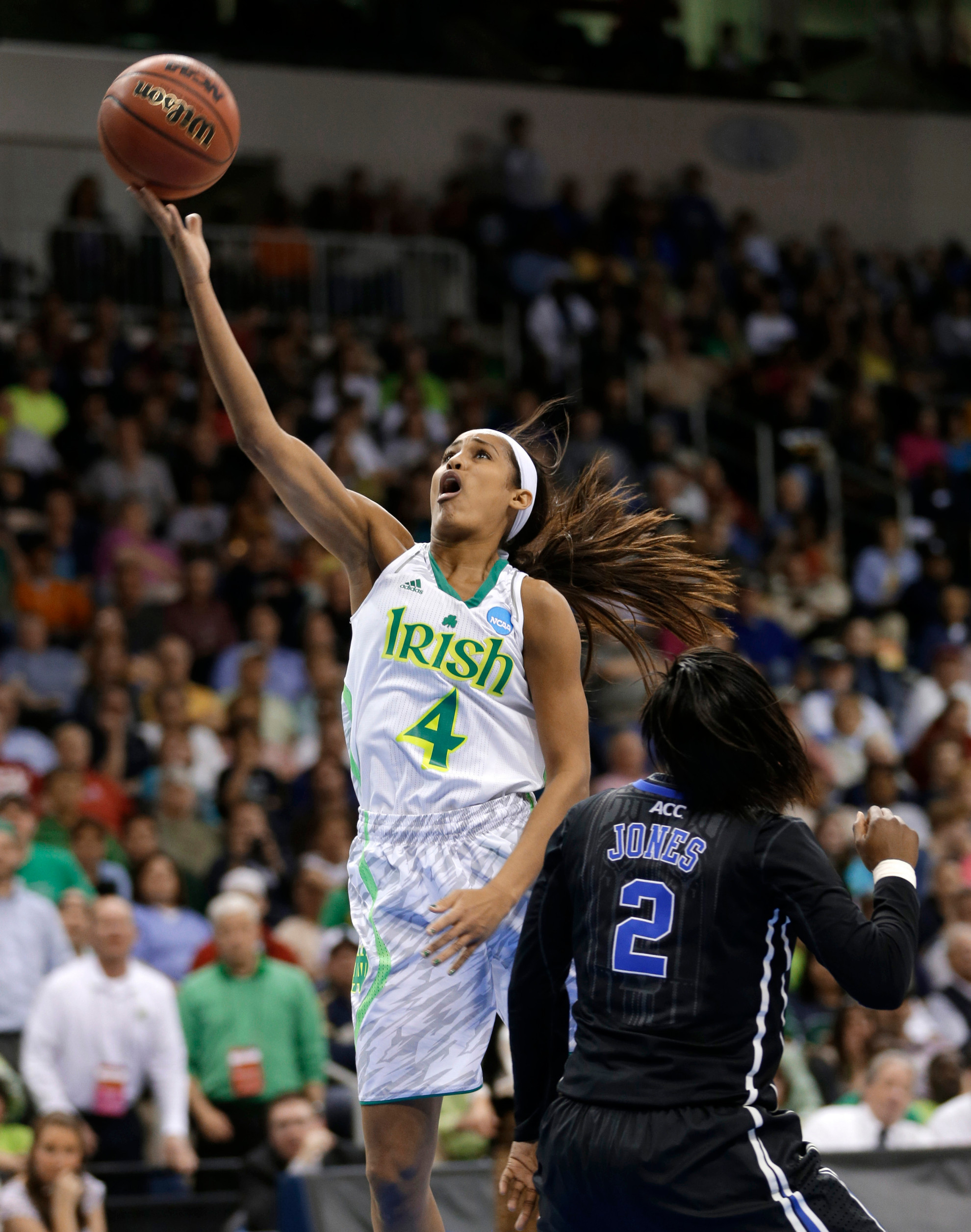 Skylar Diggins Earns Nancy Lieberman Award For Second Consecutive Season NCAA Duke Notre Dame Basketball