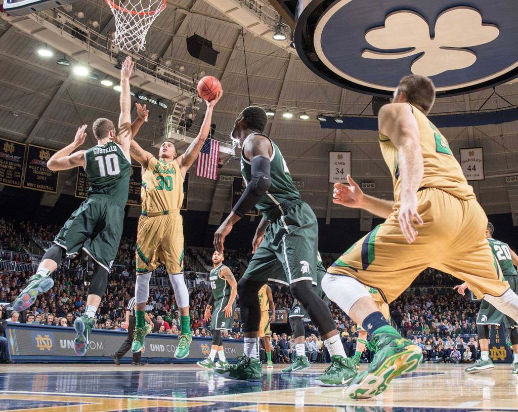 Notre Dame vs. Michigan State (USATSI)