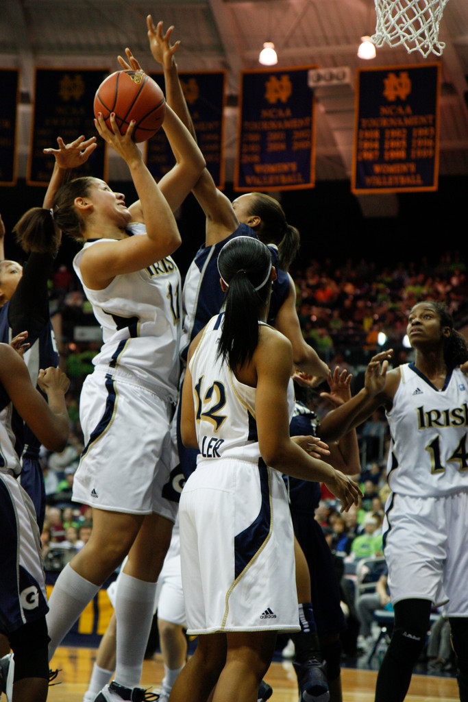 1/18 Women's Basketball vs. Georgetown