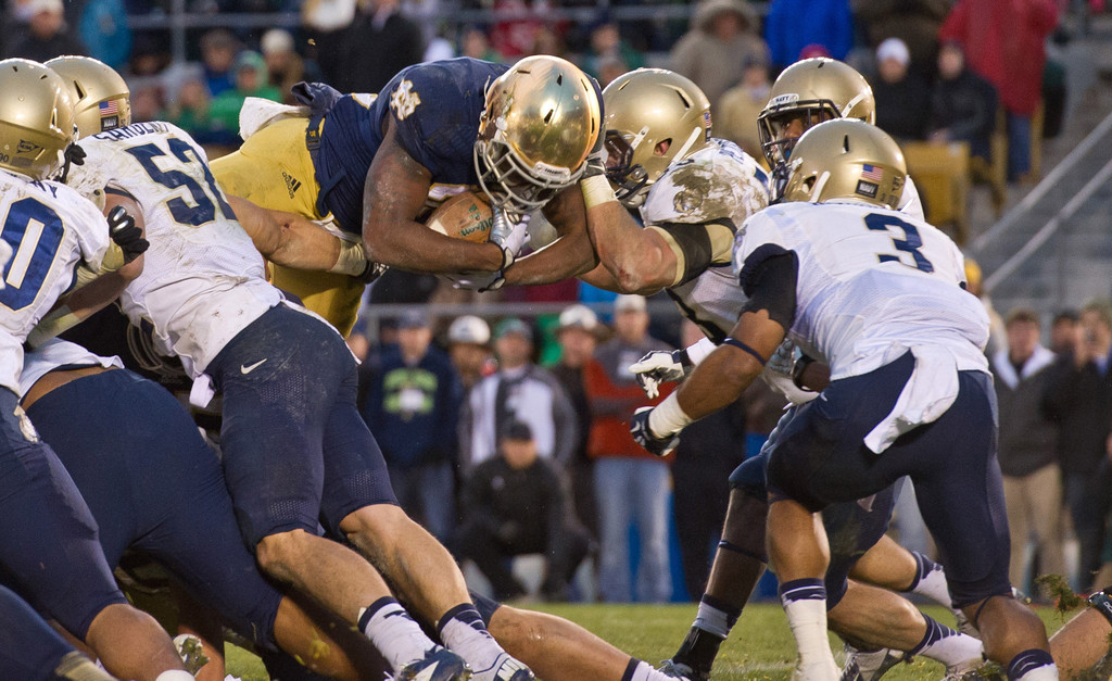 Notre Dame vs. Navy (USATSI)
