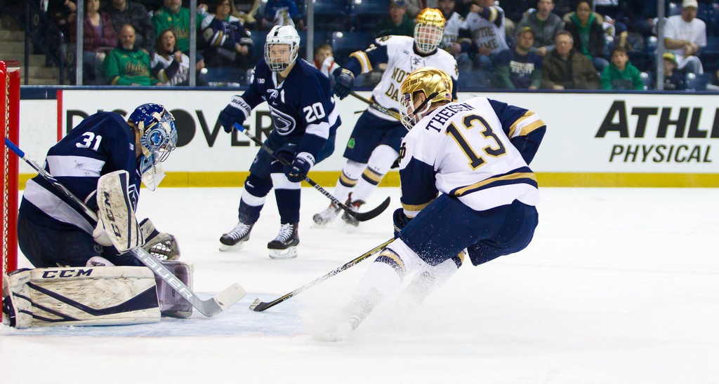 No. 1 Notre Dame Hockey vs. Penn State, Big Ten Tournament Semifinal