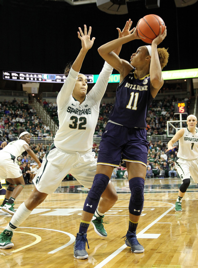 No. 2 Notre Dame 79, Michigan State 61 (USATSI)