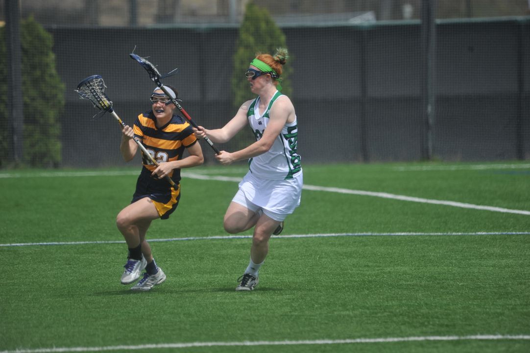 Sophomore Barbara Sullivan had game highs with eight ground balls, five draw controls and two caused turnovers.