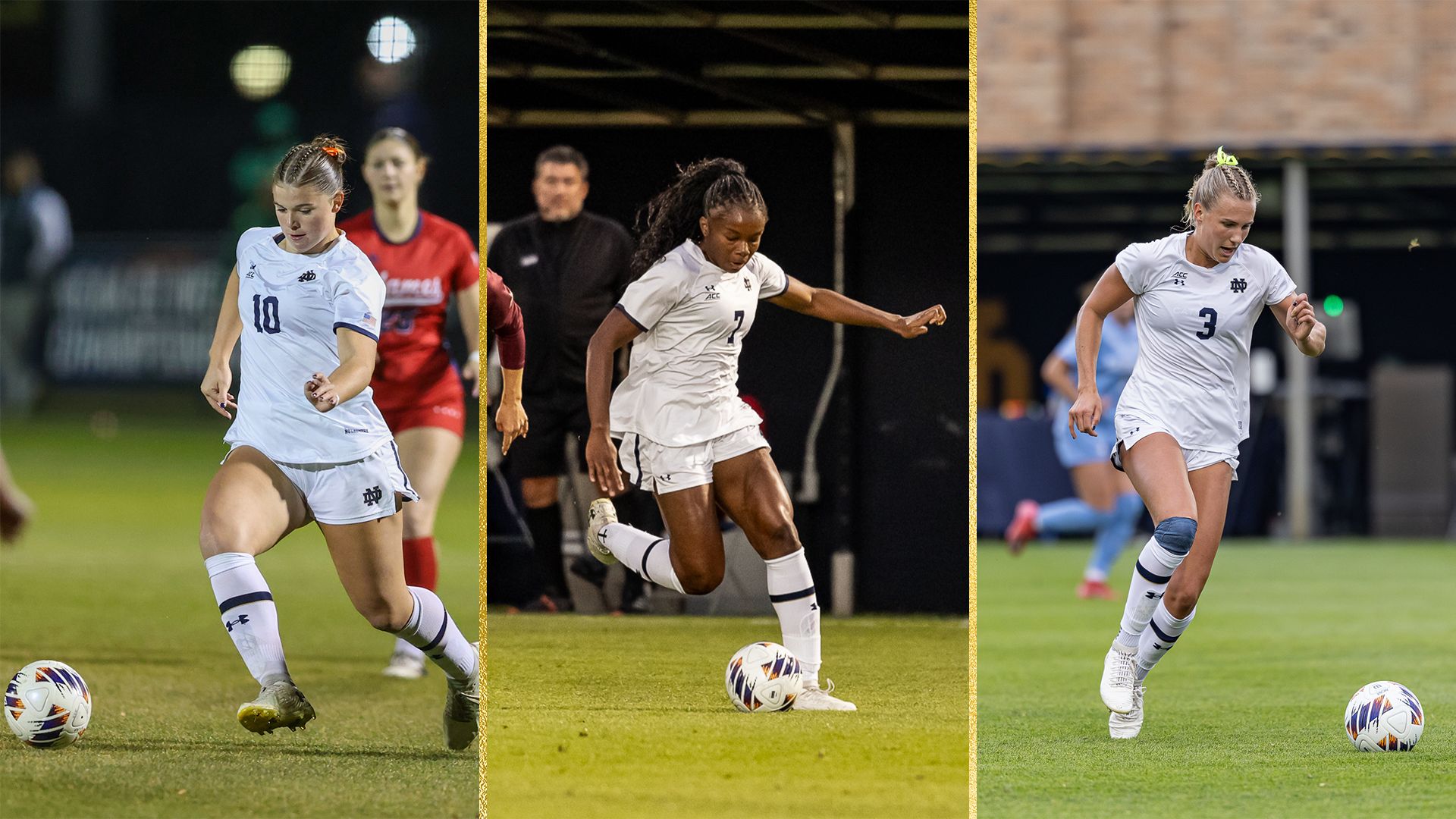 Irish On The Attack: Sophomore Strikers Spark One Of The Best Women’s Soccer Teams In The Country Irish On The Attack: Sophomore Strikers Spark One Of The Best Women’s Soccer Teams In The Country