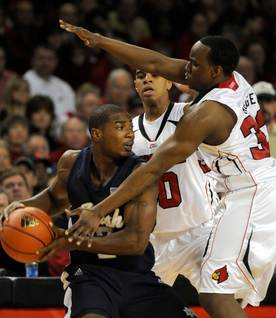 Men's Basketball vs. Louisville, 2/28/2008 (AP)