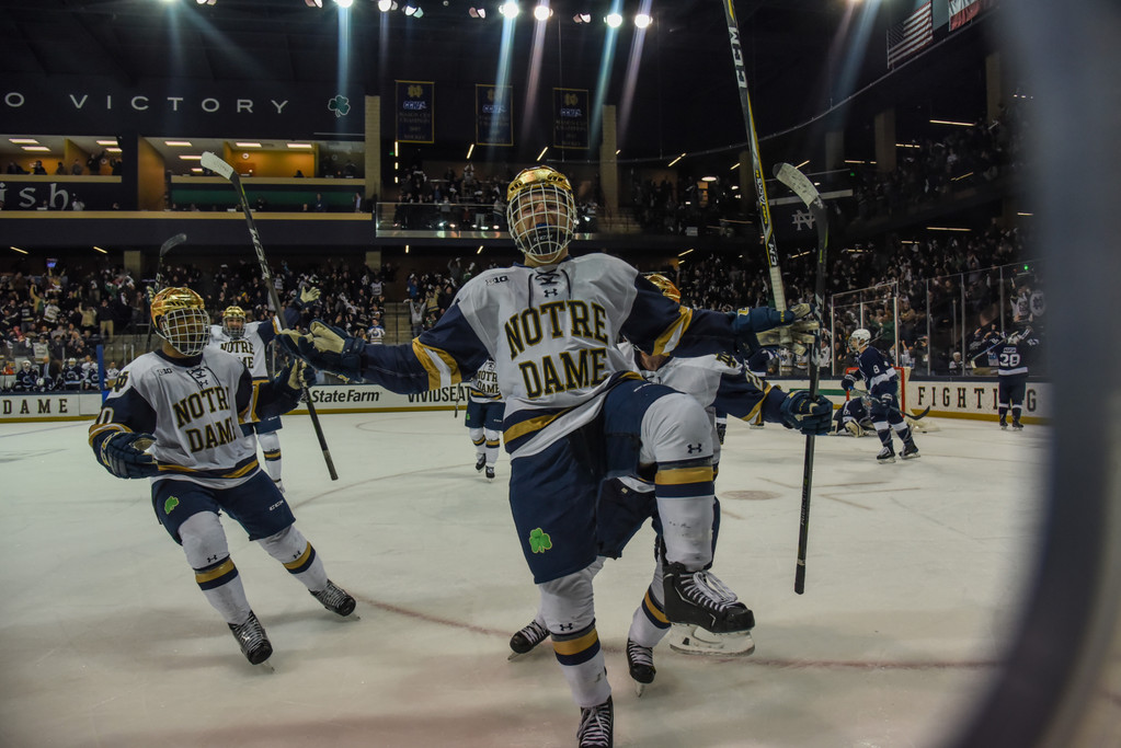 No. 1 Notre Dame Hockey vs. Penn State, Big Ten Tournament Semifinal
