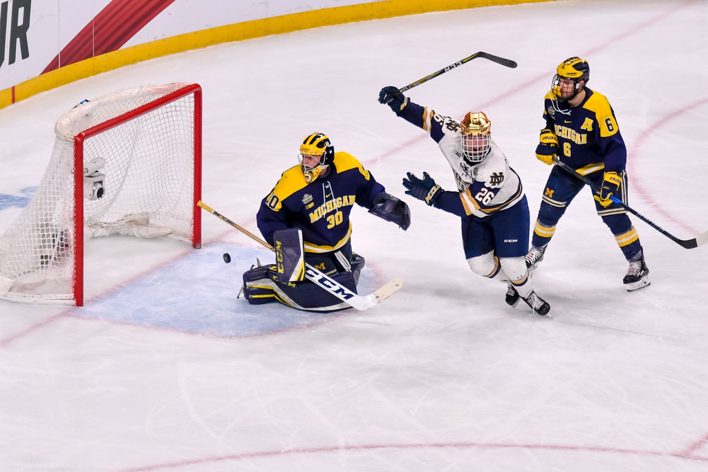 No. 1 Notre Dame Hockey vs. Michigan, National Semifinal