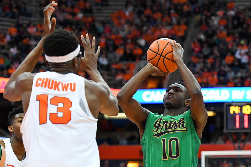 Notre Dame vs. Syracuse (USATSI)
