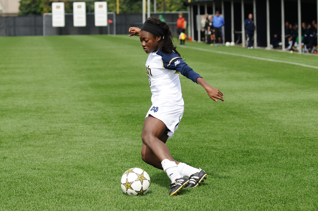 Notre Dame Women's Soccer vs Oakland on 09-23-2012