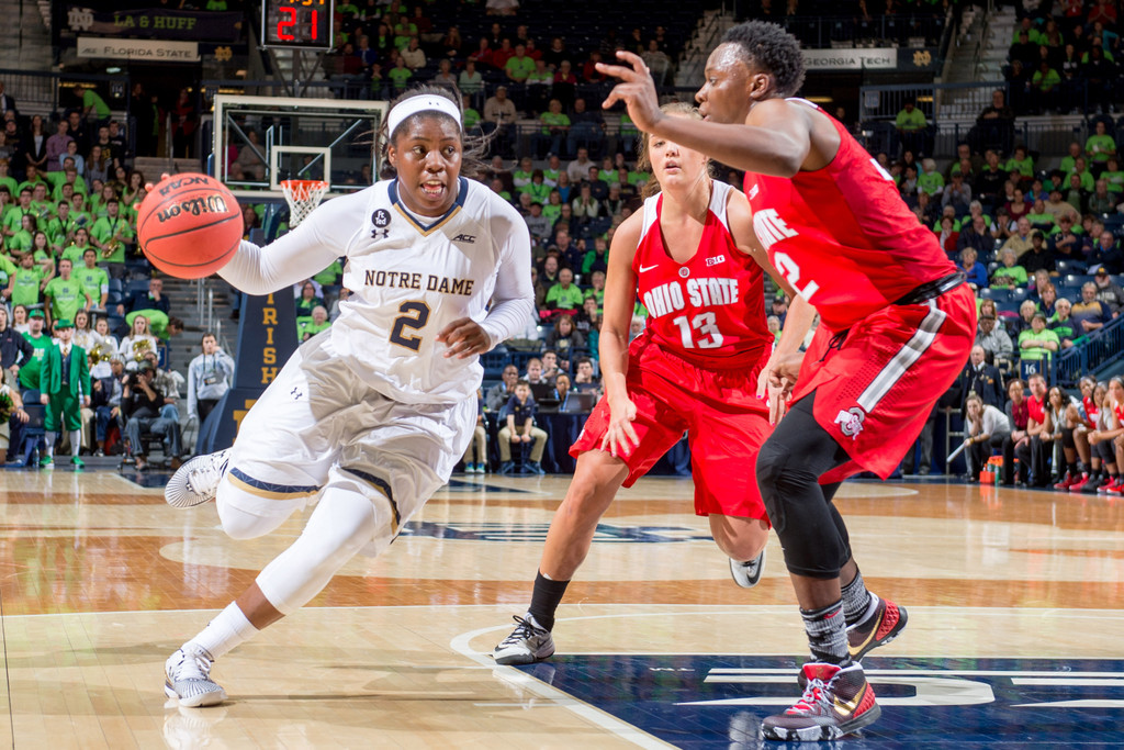Notre Dame vs. Ohio State, 75-72