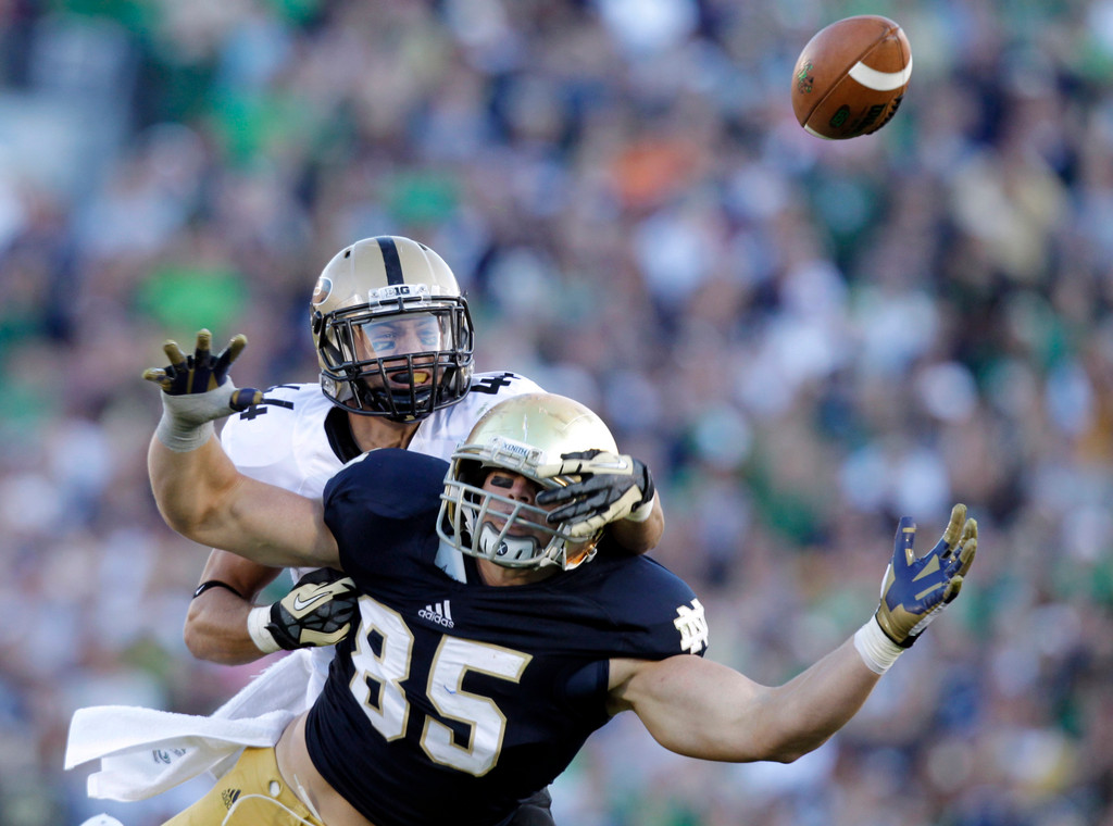 Brindza Kicks No. 22 Notre Dame Past Purdue 20-17 (AP)