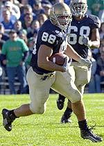 Anthony Fasano Named To Mackey Award Watch List Senior tight end and Mackey Award candidate Anthony Fasano and his teammates will take the field for the first time in 2005 against #23/25 Pittsburgh at Heinz Field Saturday evening (8:07 EDT).