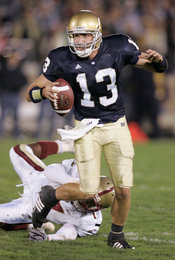 Notre Dame vs. Boston College, 10/13/07