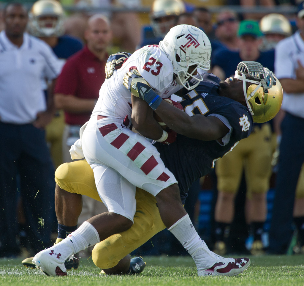 Notre Dame vs. Temple (USATSI)