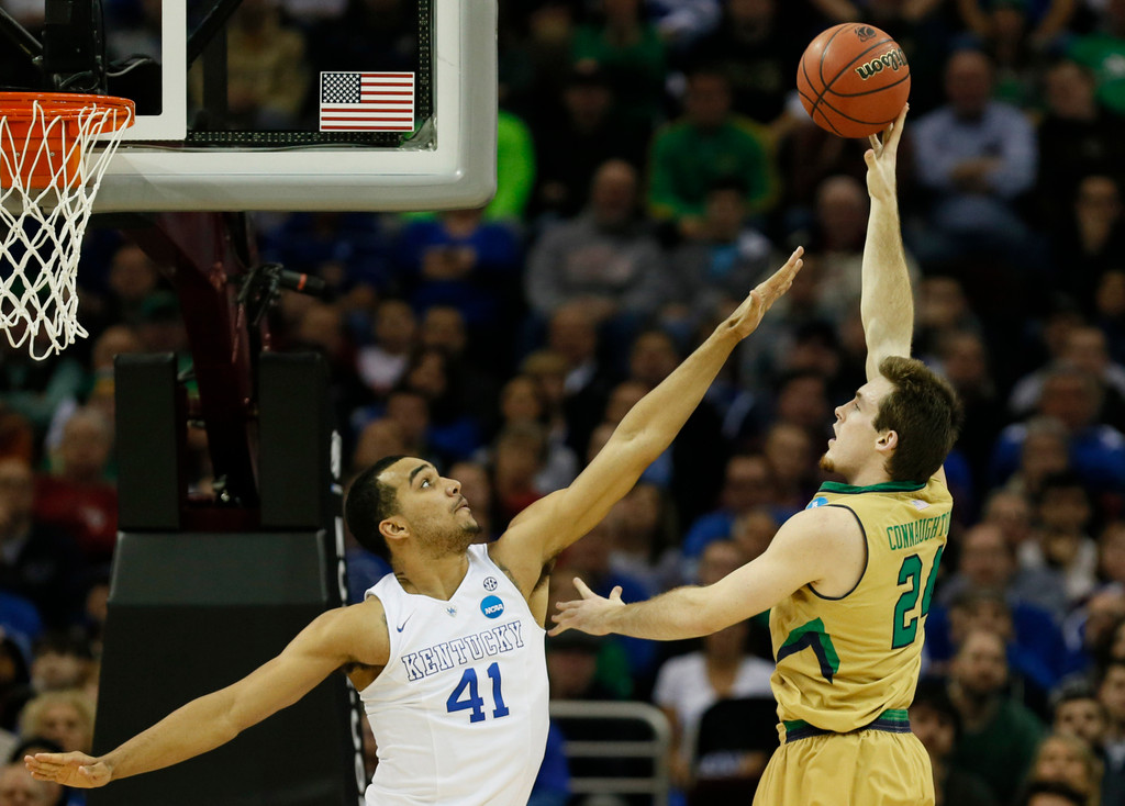 NCAA Men's Elite Eight: Notre Dame vs. Kentucky