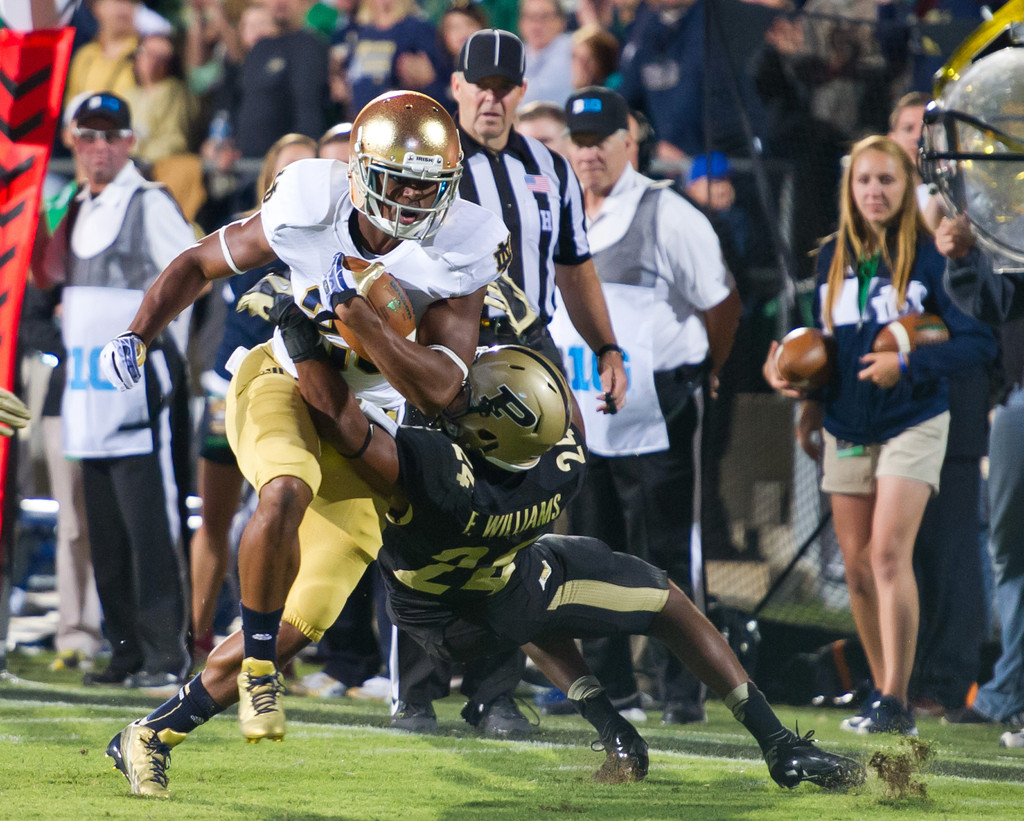 Notre Dame at Purdue (USATSI)