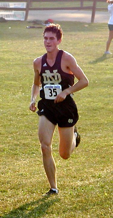 Junior Chris Rodriguez led the Irish men by winning the 6K race with atime of 19:51.