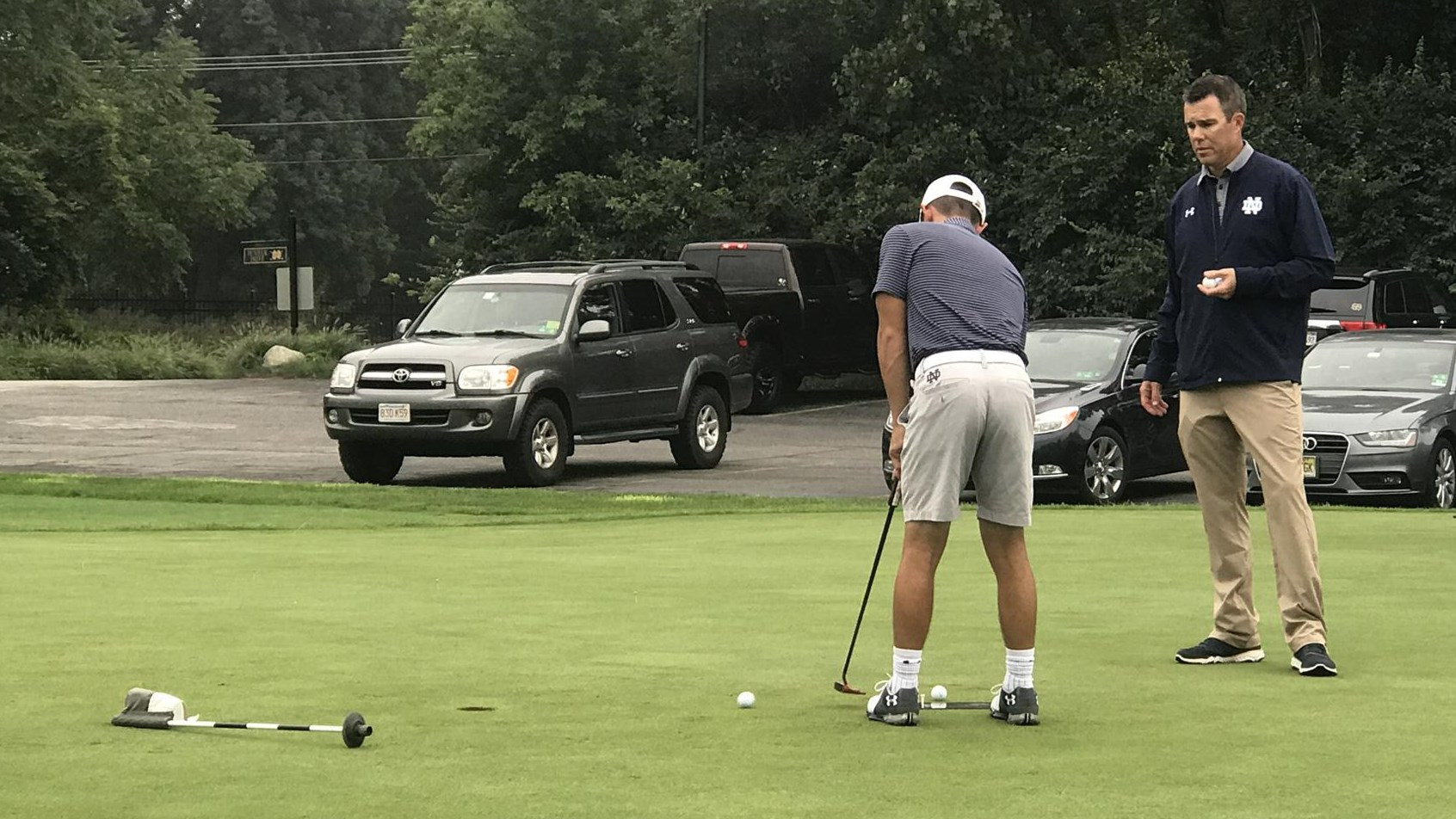 Irish Improve Over Each Round at Badger Inv. Putting