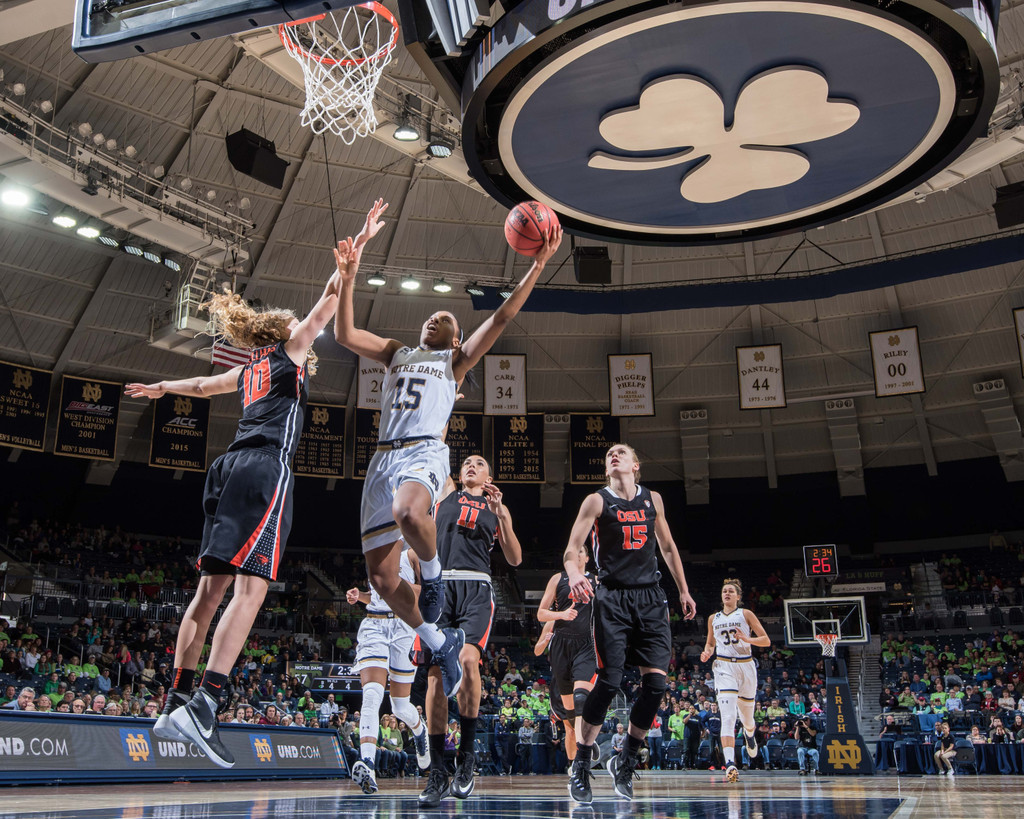Notre Dame vs. Oregon State, 62-61