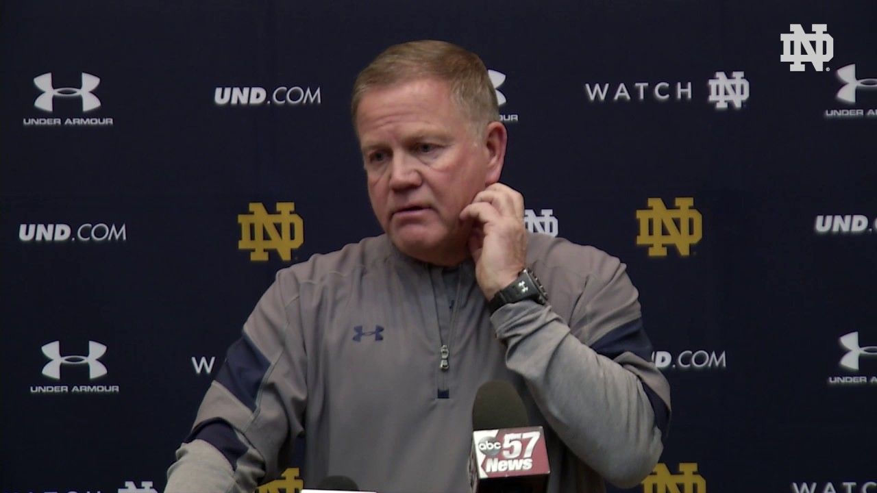 Brian Kelly Press Conference - March 22 Post-Practice