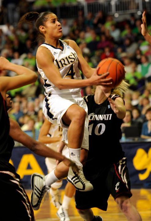 Sophomore guard Skylar Diggins was named to last year's BIG EAST Championship All-Tournament Team after averaging 14.7 points per game in leading Notre Dame to the tournament semifinals.