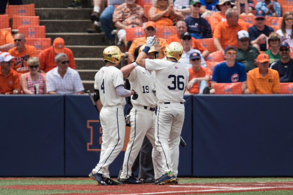 #23 Notre Dame 13, Wright State 7