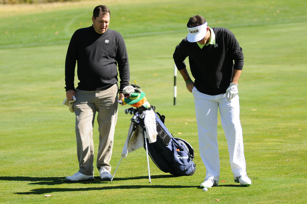 Fighting Irish Gridiron Golf Classic at Notre Dame, Ind. (Warren Golf Course) on 10-08-2012.