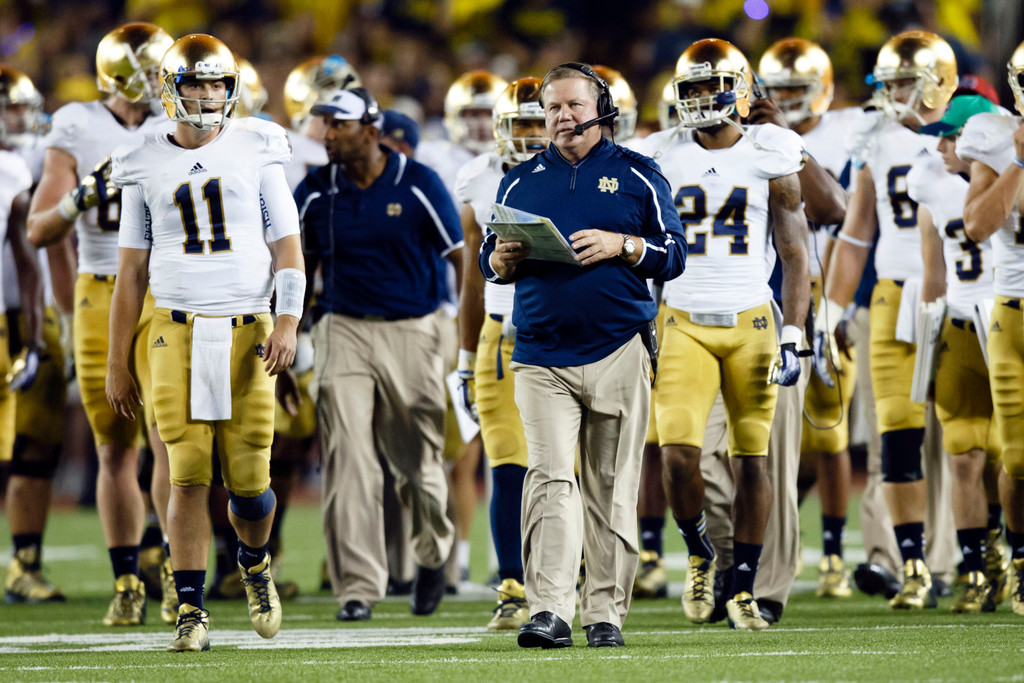 Notre Dame at Michigan (USATSI)