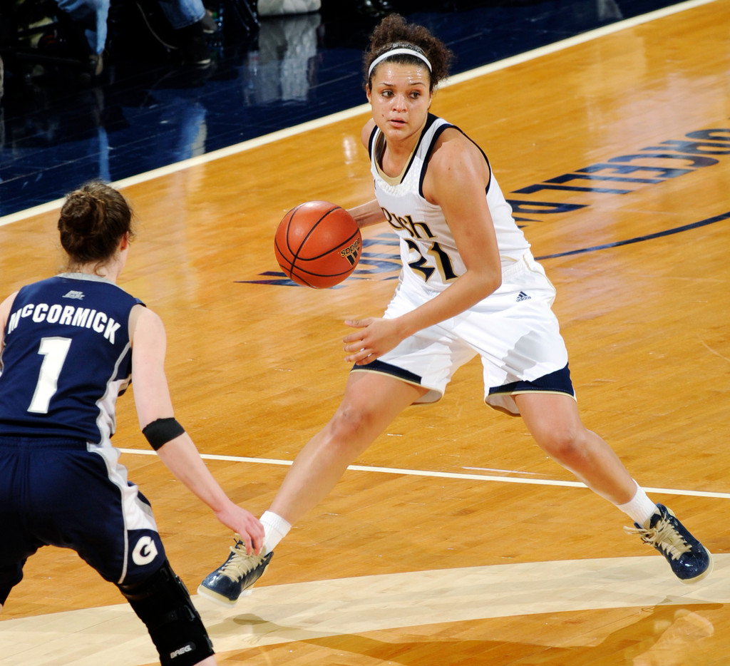 No. 2 Notre Dame Overpowers Georgetown, 79-64 (AP)
