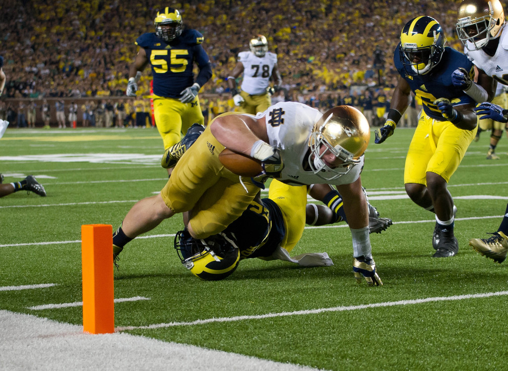 Notre Dame at Michigan (USATSI)