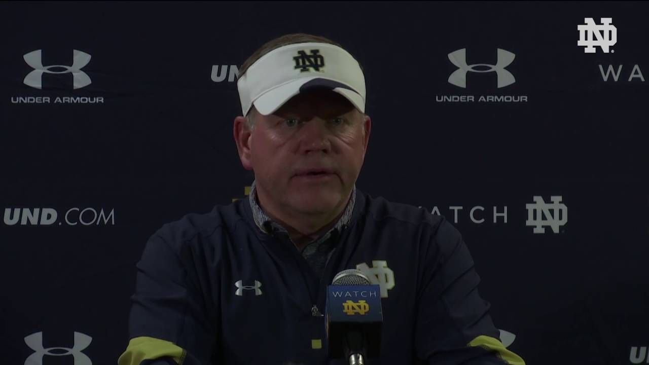 Notre Dame Football Press Conference Syracuse