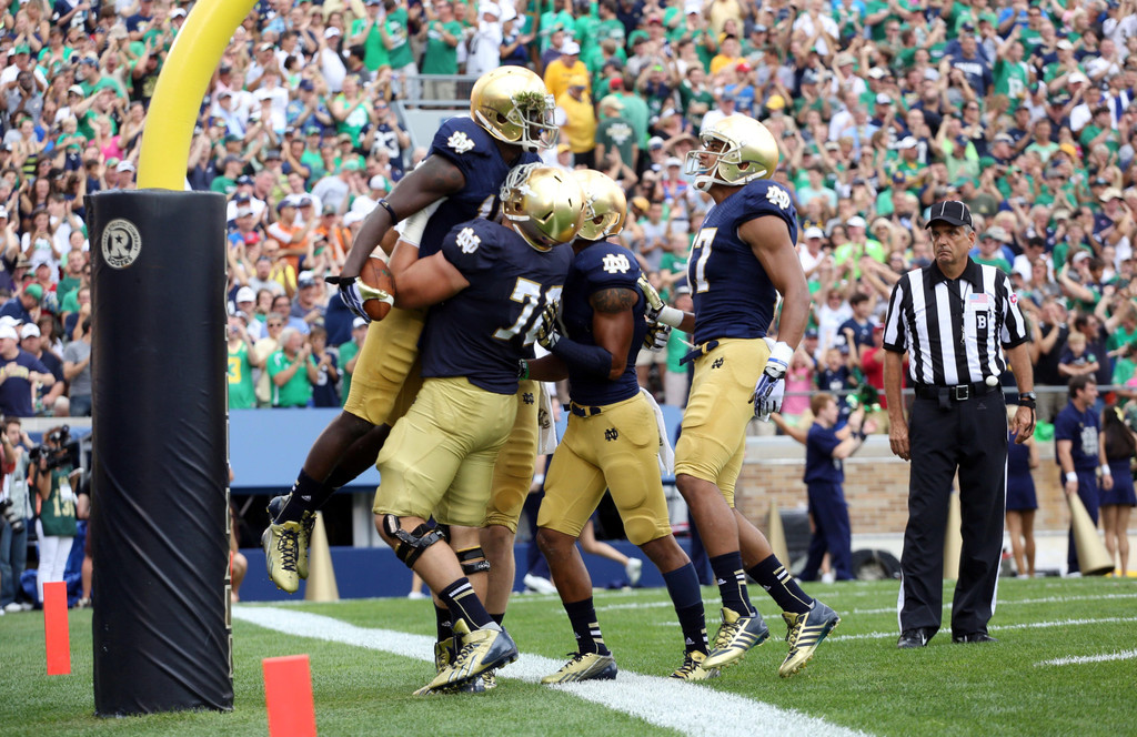 Notre Dame vs. Temple (USATSI)