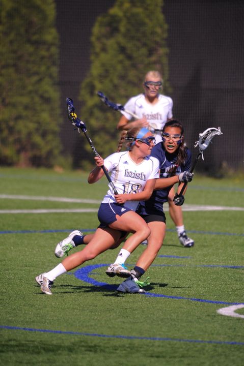 Junior Lindsay Powell totaled four points in Notre Dame's first game of the season.