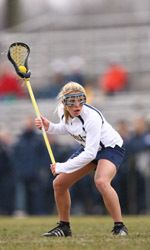 Junior Caitlin McKinney was named the BIG EAST offensive player of the week after getting eight goals and one assist in a pair of Irish overtime wins.