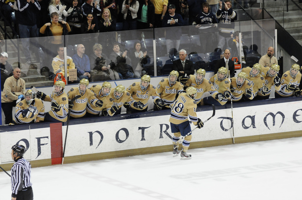 Notre Dame Men's Hockey vs Minnesota Duluth on 10-19-2012