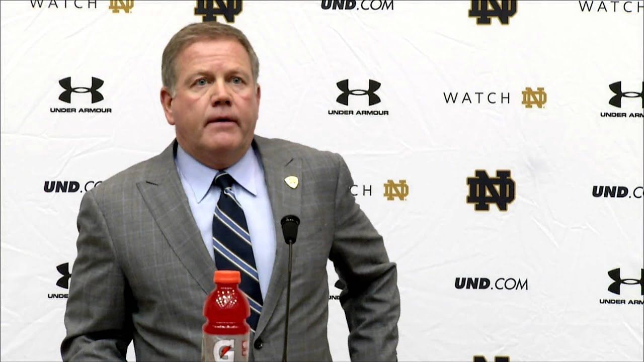 Brian Kelly Weekly Press Conference - USC